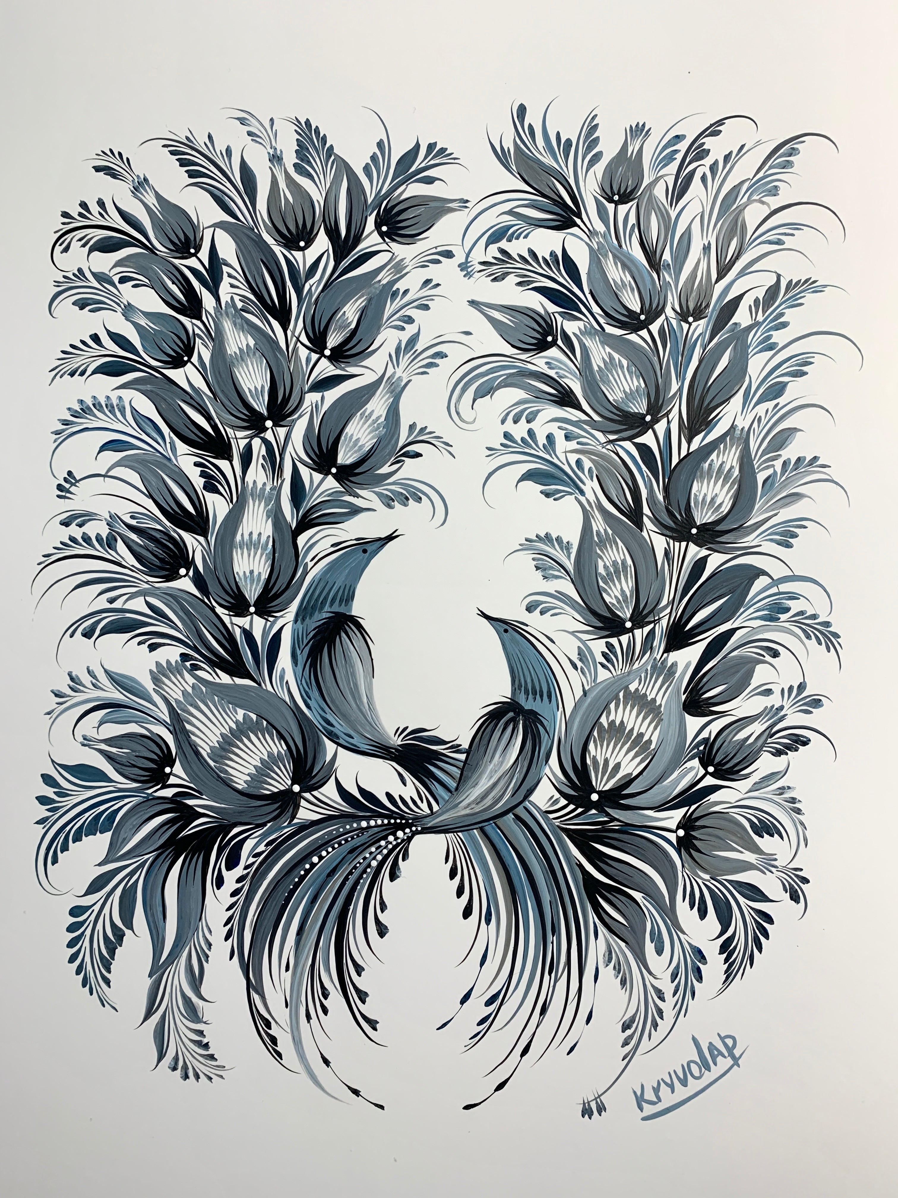 DEVOTION - 12 in x 16 in (30.5 cm x 40.6 cm)