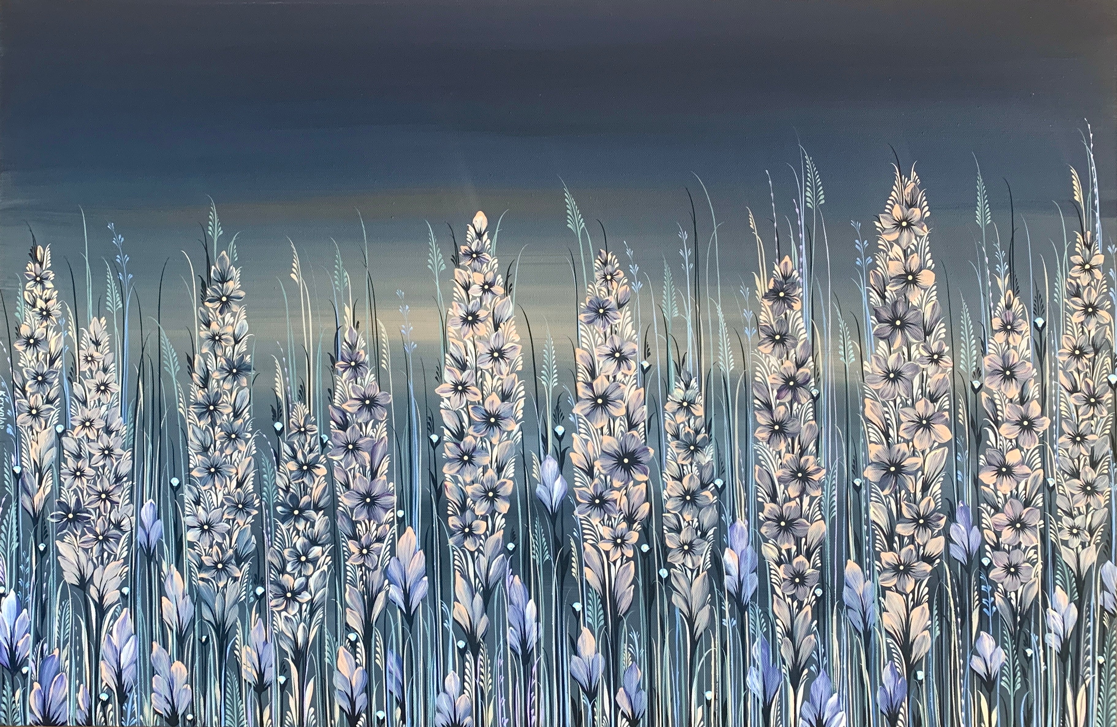 MIDNIGHT TREASURES - 24 in x 36 in (61 cm x 92 cm)