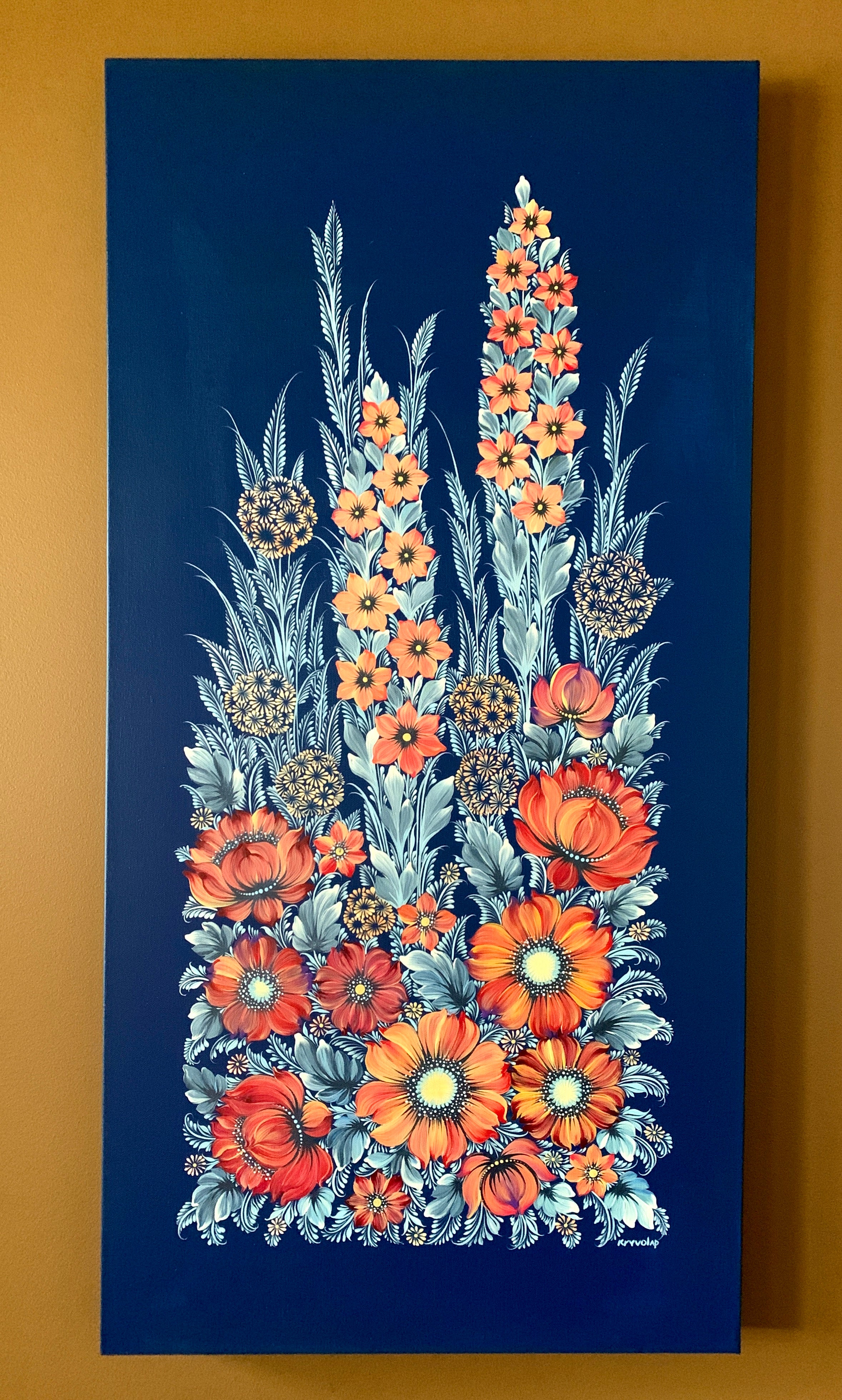 NORTHERN TWILIGHT - 18 in x 36 in (45.7 cm x 92 cm)