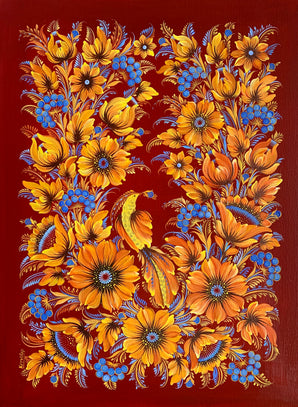 GOLDEN GOWK TWO - 18 in x 24 in (45.7 cm x 61 cm)